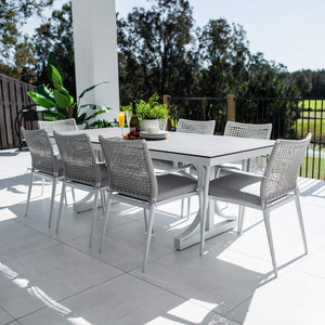 best-outdoor-furniture-Vienna Rope Chester Moon - 9pce (215x100) - Outdoor Dining Set #color_WHITE