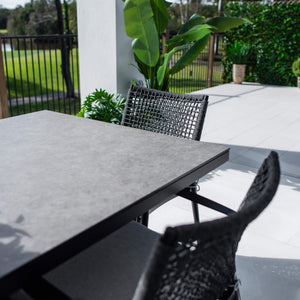 best-outdoor-furniture-Vienna Rope Chester Moon - 9pce (215x100) - Outdoor Dining Set #color_BLACK