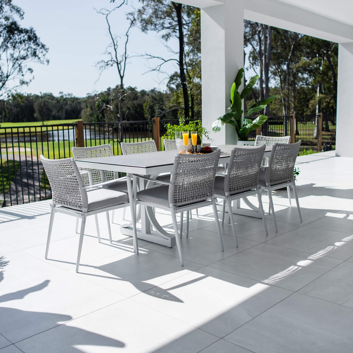 best-outdoor-furniture-Vienna Rope Chester Moon - 9pce (215x100) - Outdoor Dining Set #color_WHITE