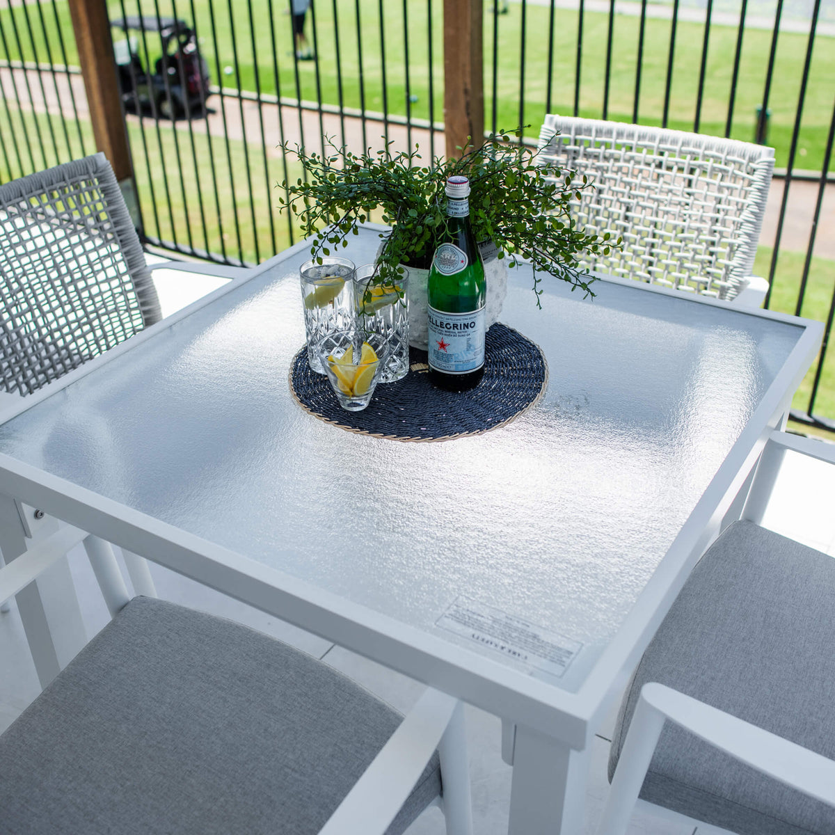 best-outdoor-furniture-Vienna Rope Hudson - 5pce (90x90) - White/Grey Outdoor Dining Set #color_WHITE