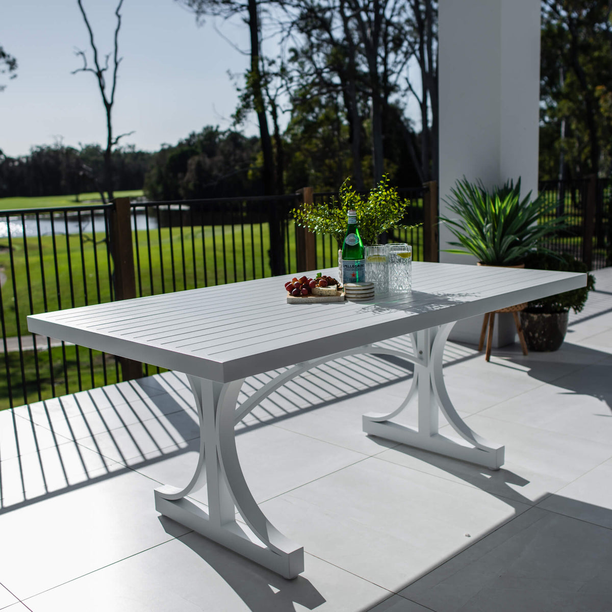 best-outdoor-furniture-Bergen Moon Ali Slat - Outdoor Table (180x100cm) #color_WHITE