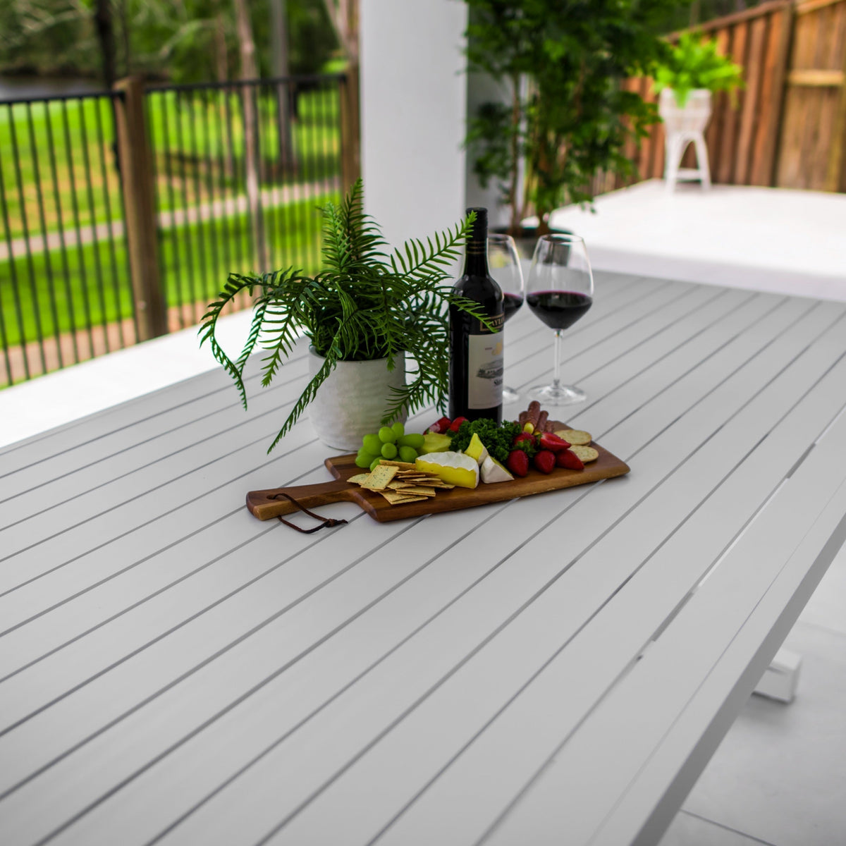 best-outdoor-furniture-Bergen Moon Ali Slat - Outdoor Table (220x100cm) #color_WHITE