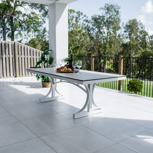 best-outdoor-furniture-Ceramic - (220x100) - Outdoor Dining Table #color_WHITE