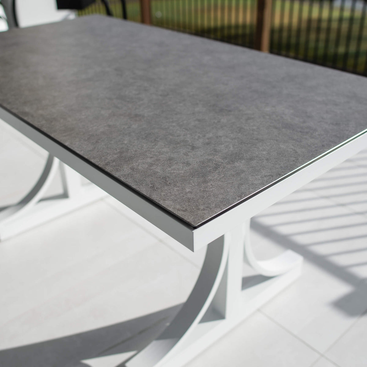 best-outdoor-furniture-Chester Moon - (150x80) - Outdoor Dining Table  #color_WHITE