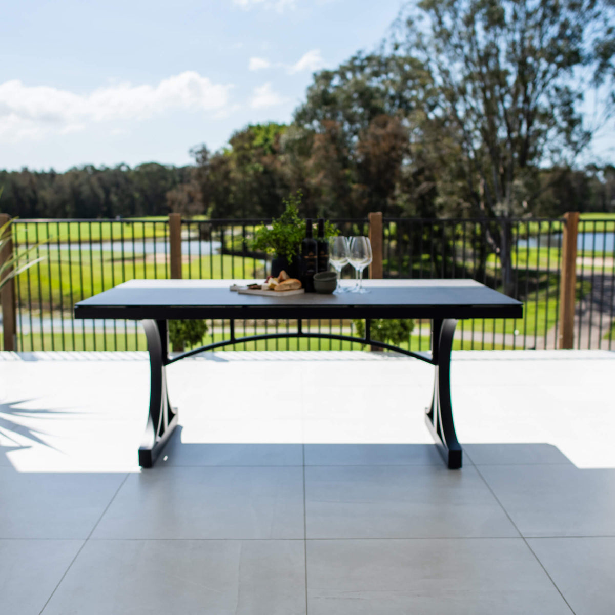 best-outdoor-furniture Chester Moon - (180x100) - Outdoor Dining Table #color_BLACK