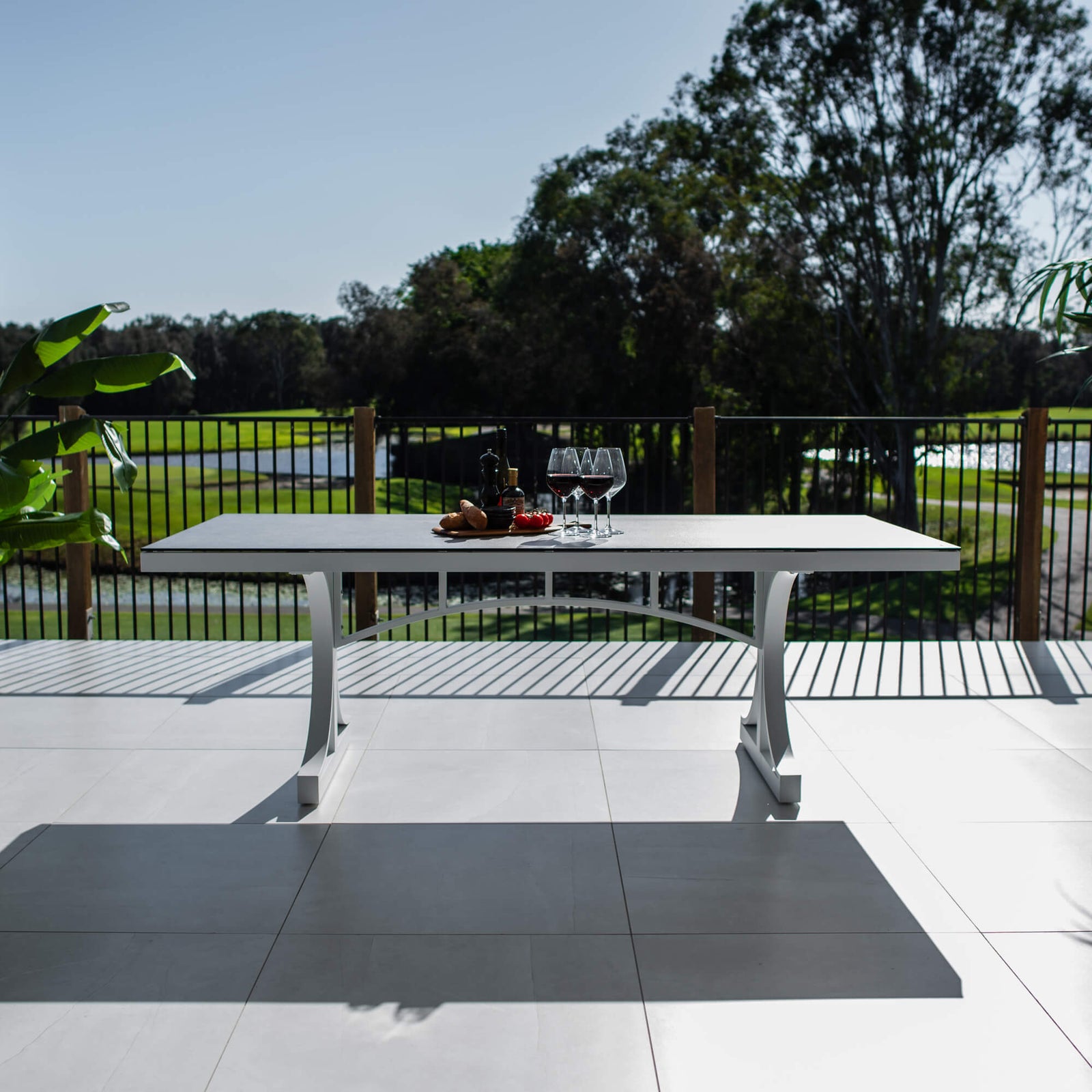 best-outdoor-furniture-Chester Moon - Outdoor Table (215x100cm) #color_WHITE