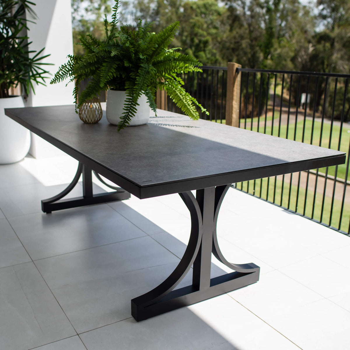 best-outdoor-furniture-Chester Moon - Outdoor Table (215x100cm) #color_BLACK