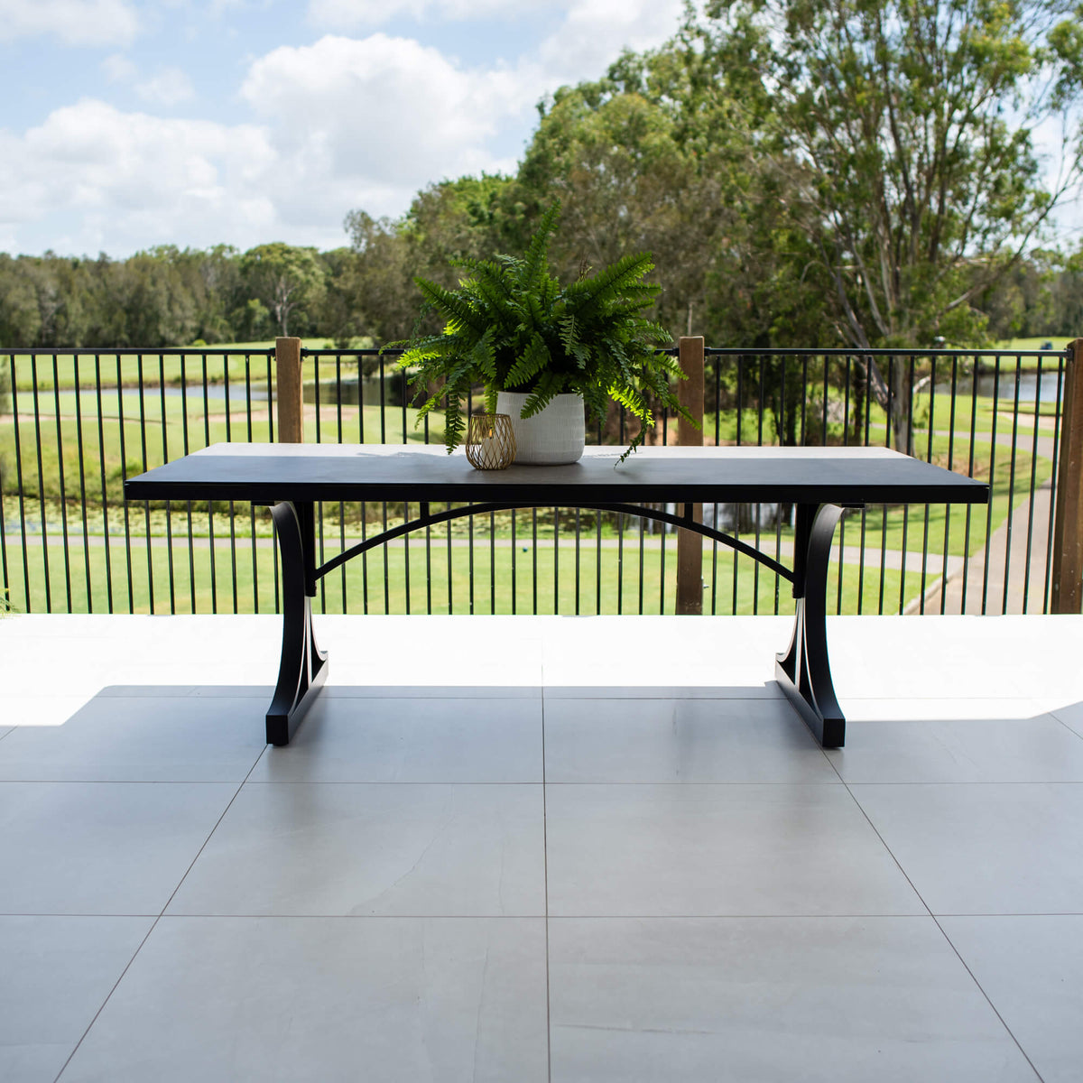 best-outdoor-furniture-Chester Moon - Outdoor Table (215x100cm) #color_BLACK