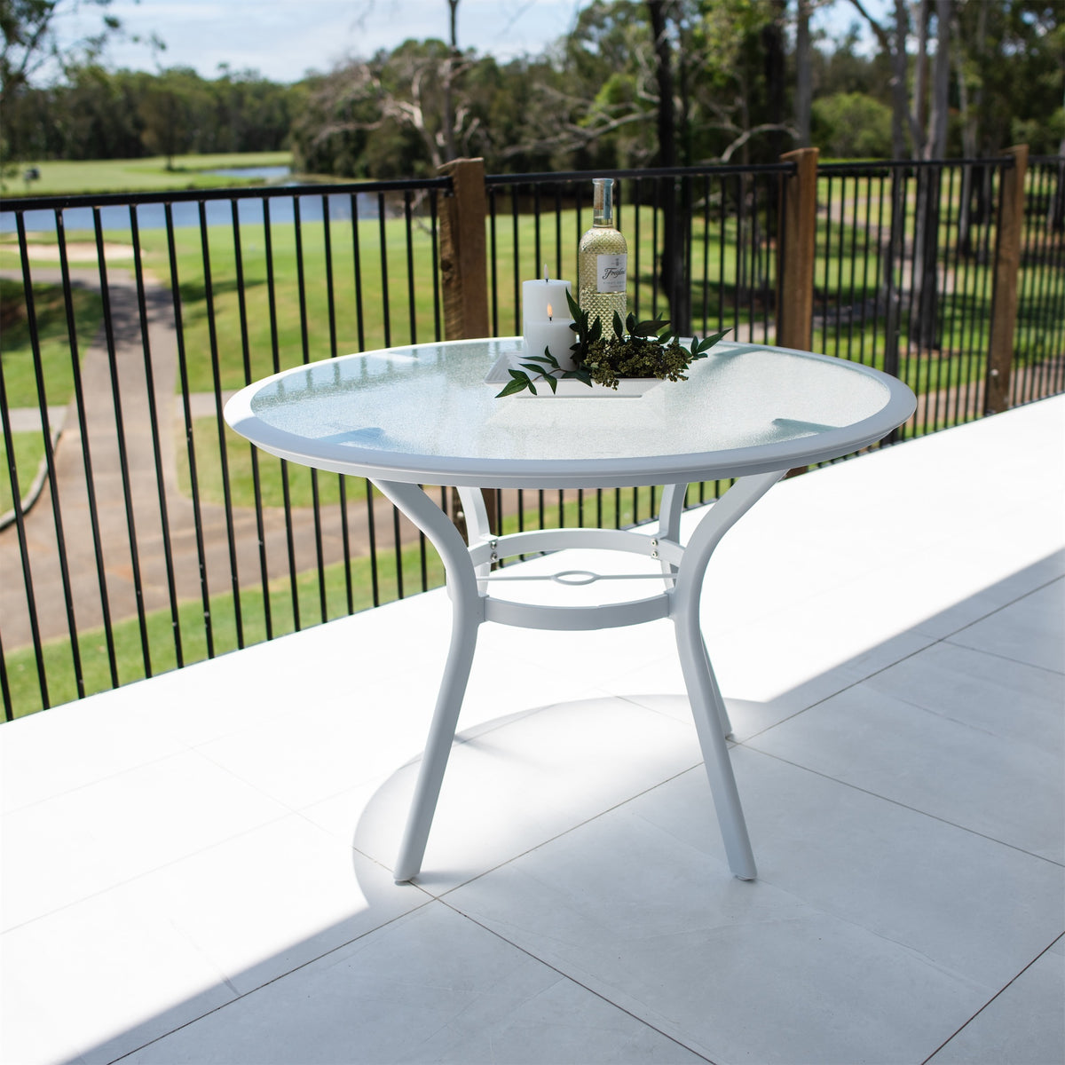 best-outdoor-furniture-Coventry - Round Outdoor Table 105cm #color_WHITE
