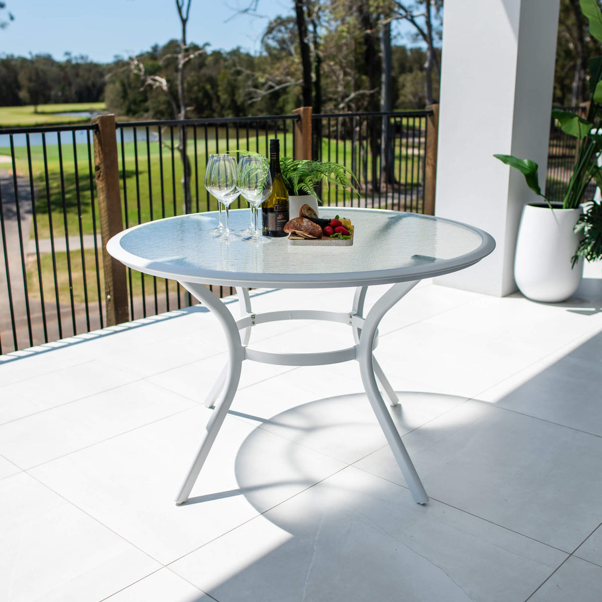 best-outdoor-furniture-Coventry Round - (120x120) - Outdoor Dining Table #color_WHITE