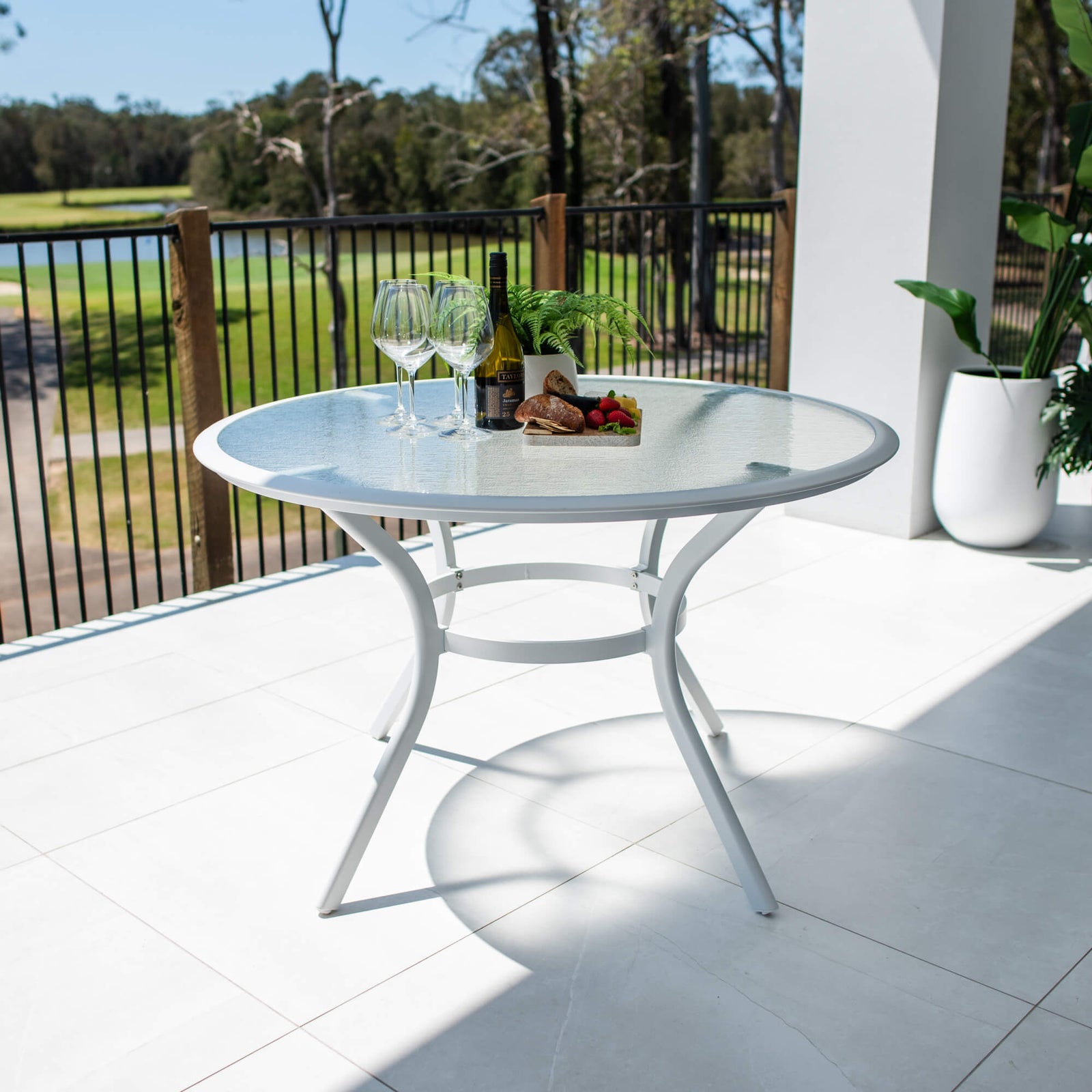 best-outdoor-furniture-Coventry Round - (120x120) - Outdoor Dining Table #color_WHITE