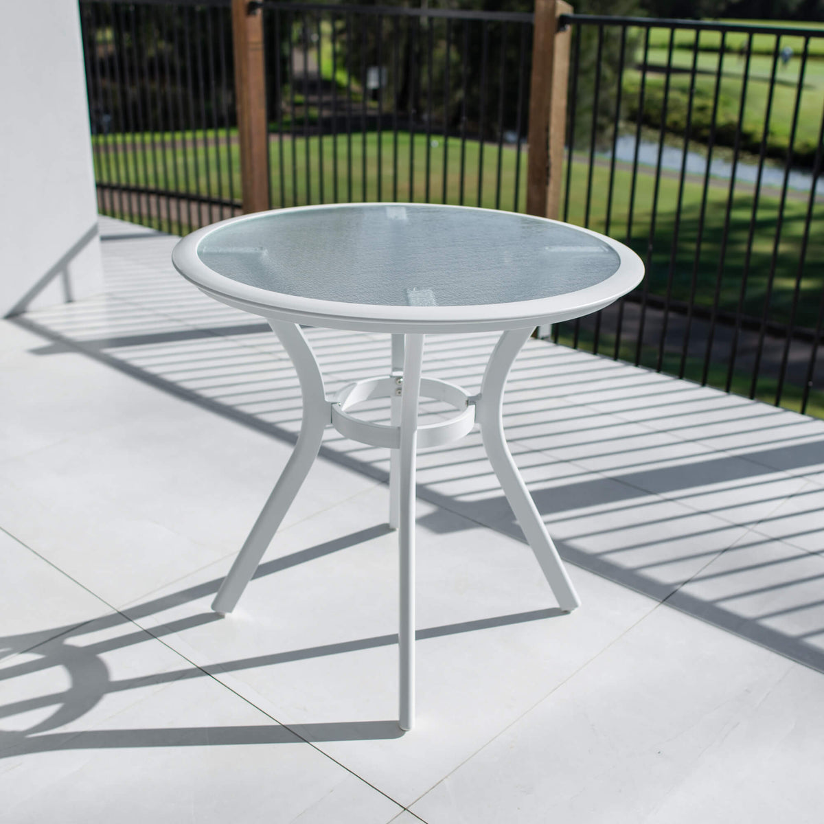 best-outdoor-furniture-Coventry - Round Outdoor Table (76cm) #color_WHITE