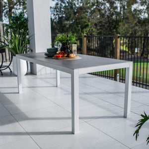 best-outdoor-furniture-Cruz - (200x90) - Outdoor Dining Table #color_WHITE