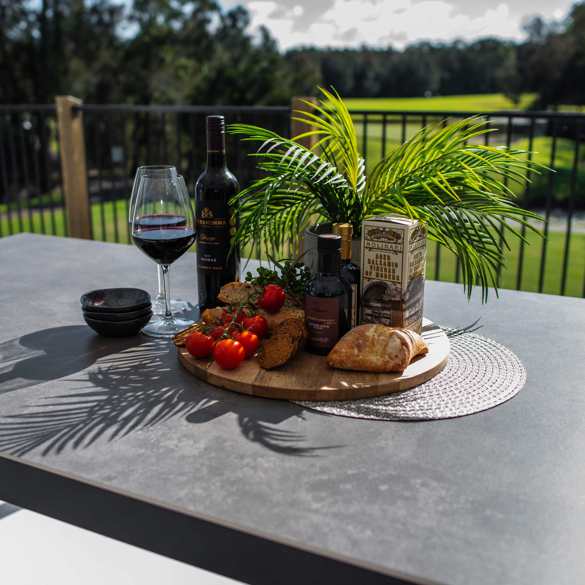 best-outdoor-furniture-Cruz - (200x90) - Outdoor Dining Table #color_BLACK