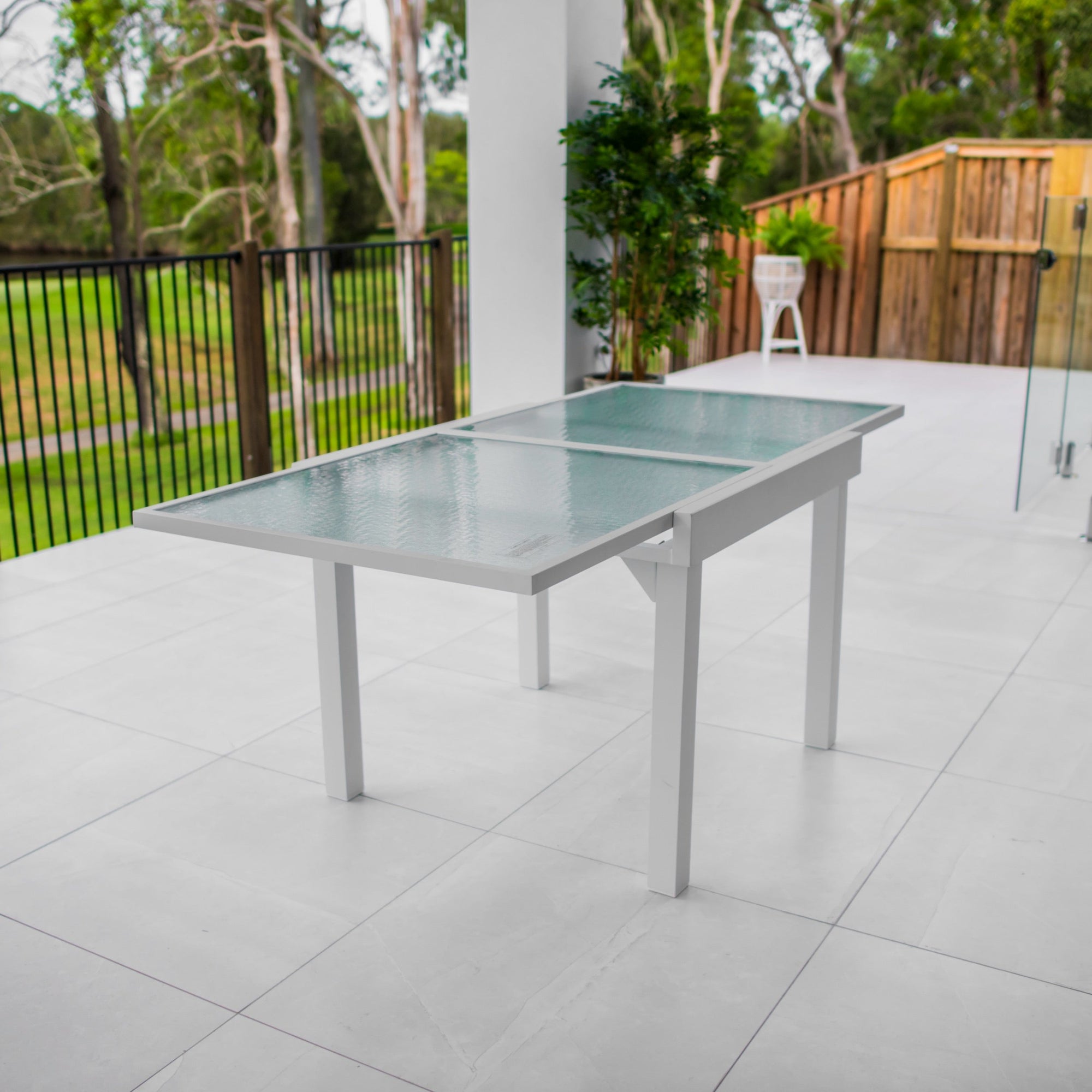 best-outdoor-furniture-Hudson Extension - Outdoor Extendable Table (90/180x90cm) #color_WHITE