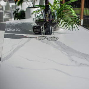 best-outdoor-furniture-Malibu - (150x80) - Outdoor Dining Table #color_WHITE-WHITE