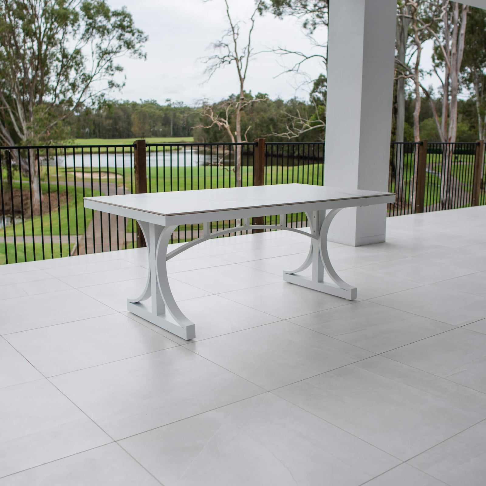 best-outdoor-furniture-Malibu - (180x100) - Outdoor Dining Table #color_WHITE