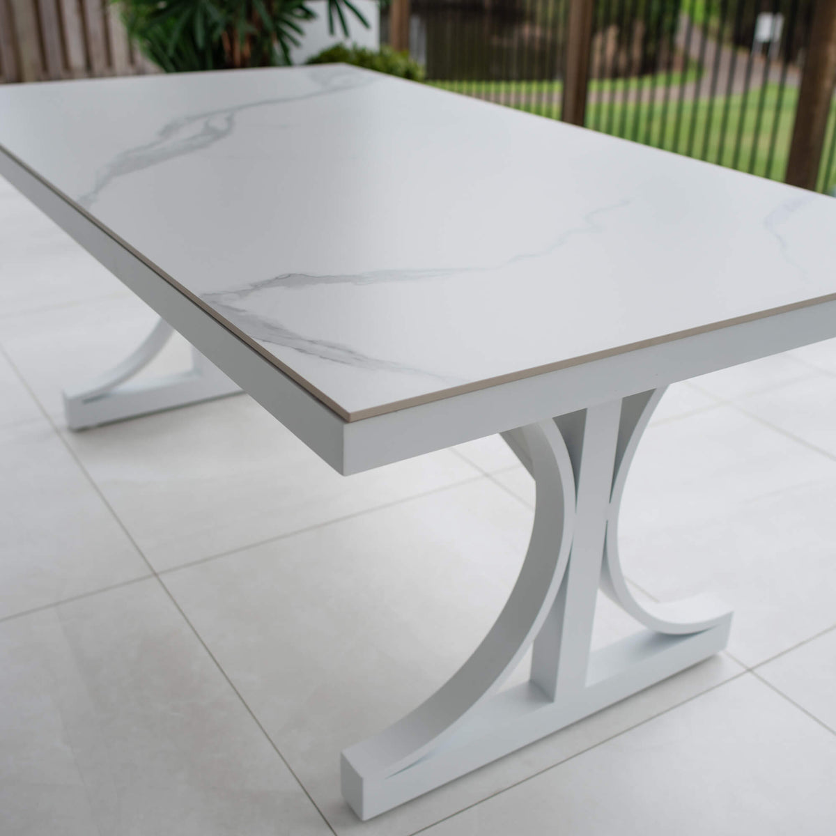 best-outdoor-furniture-Malibu - (180x100) - Outdoor Dining Table #color_WHITE