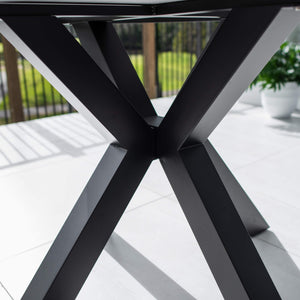 best-outdoor-furniture-Malibu Round - (120x120) - Outdoor Dining Table #color_BLACK