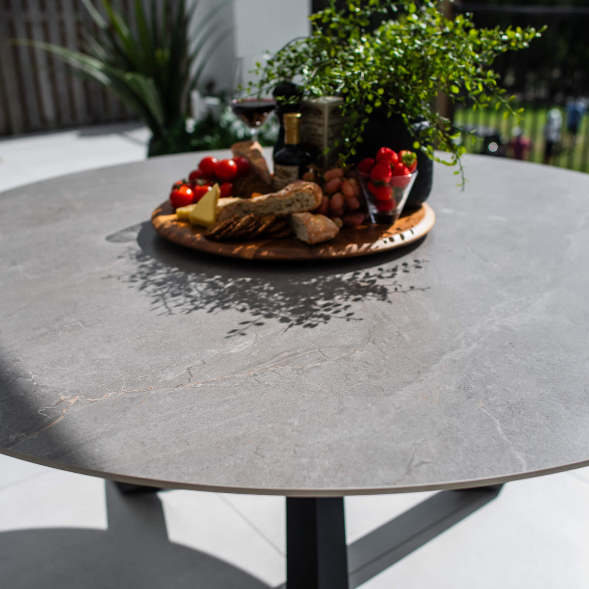 best-outdoor-furniture-Malibu Round - (150x150) - Outdoor Dining Table #color_BLACK