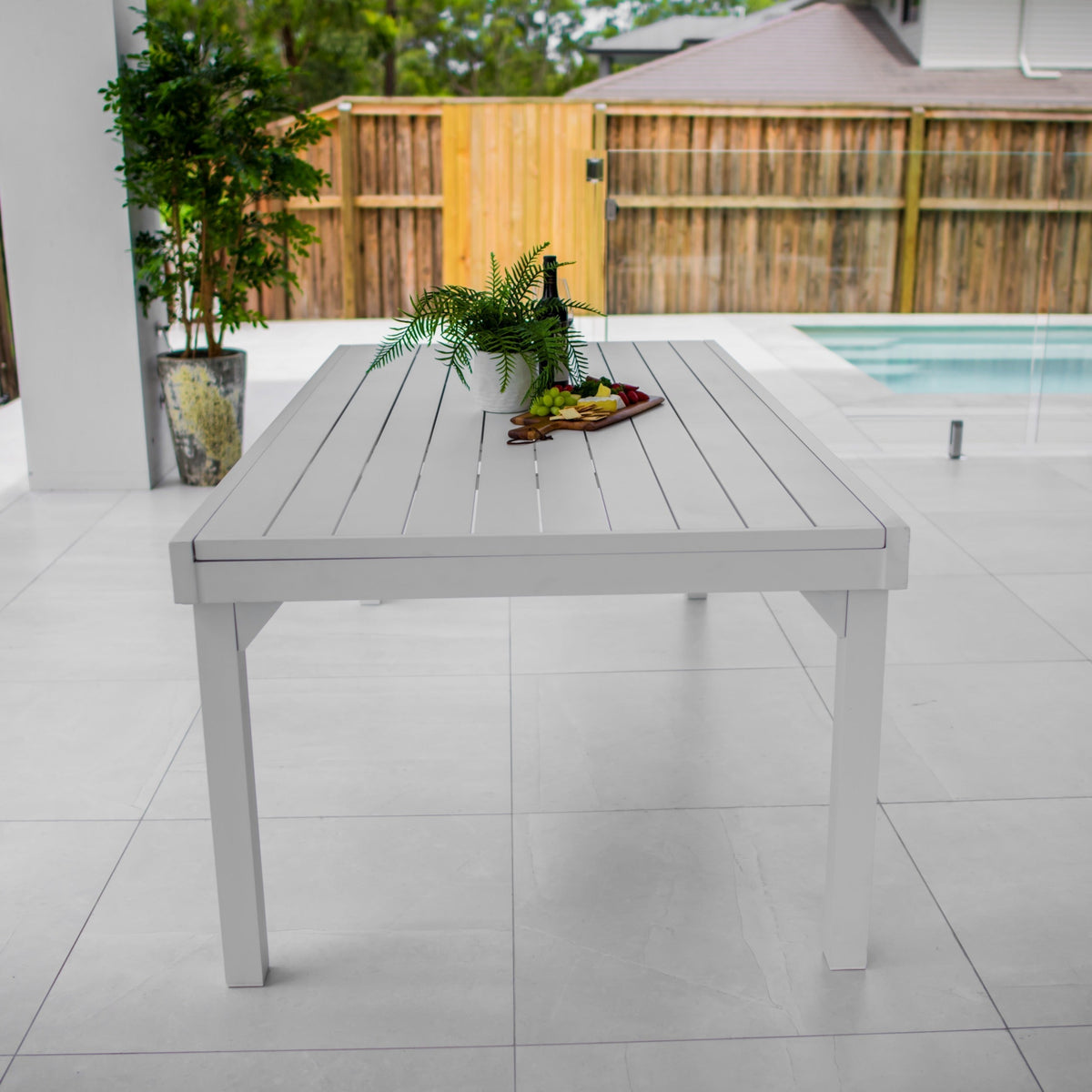 best-outdoor-furniture-Slat Extension Table 200-320x106 #color_WHITE