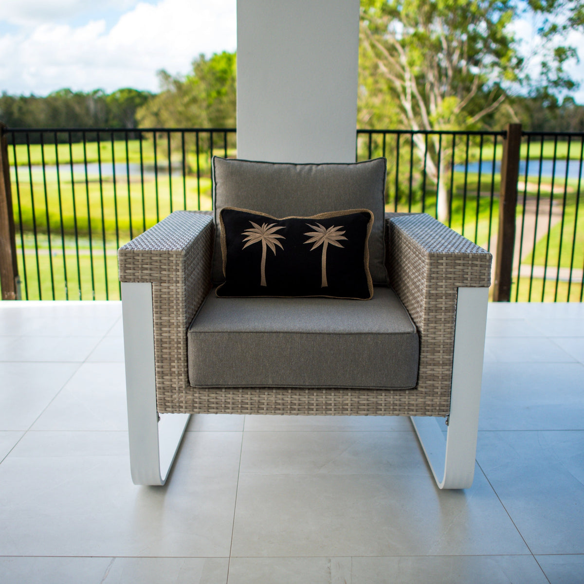 best-outdoor-furniture-Attitude/Otto - 4pce Outdoor Lounge Setting (Poly Fabric)