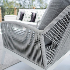 best-outdoor-furniture-Bella Rope 3 - 4pce - White/Grey Outdoor Lounge Setting #color_WHITE