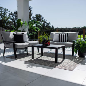 best-outdoor-furniture-Bermuda 2 - 3pce- Outdoor Lounge Setting #color_BLACK