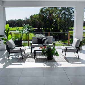 best-outdoor-furniture-Bermuda 2 - 4pce - Outdoor Lounge Setting #color_BLACK