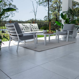 best-outdoor-furniture-Bermuda 2 - 4pce - Outdoor Lounge Setting #color_WHITE