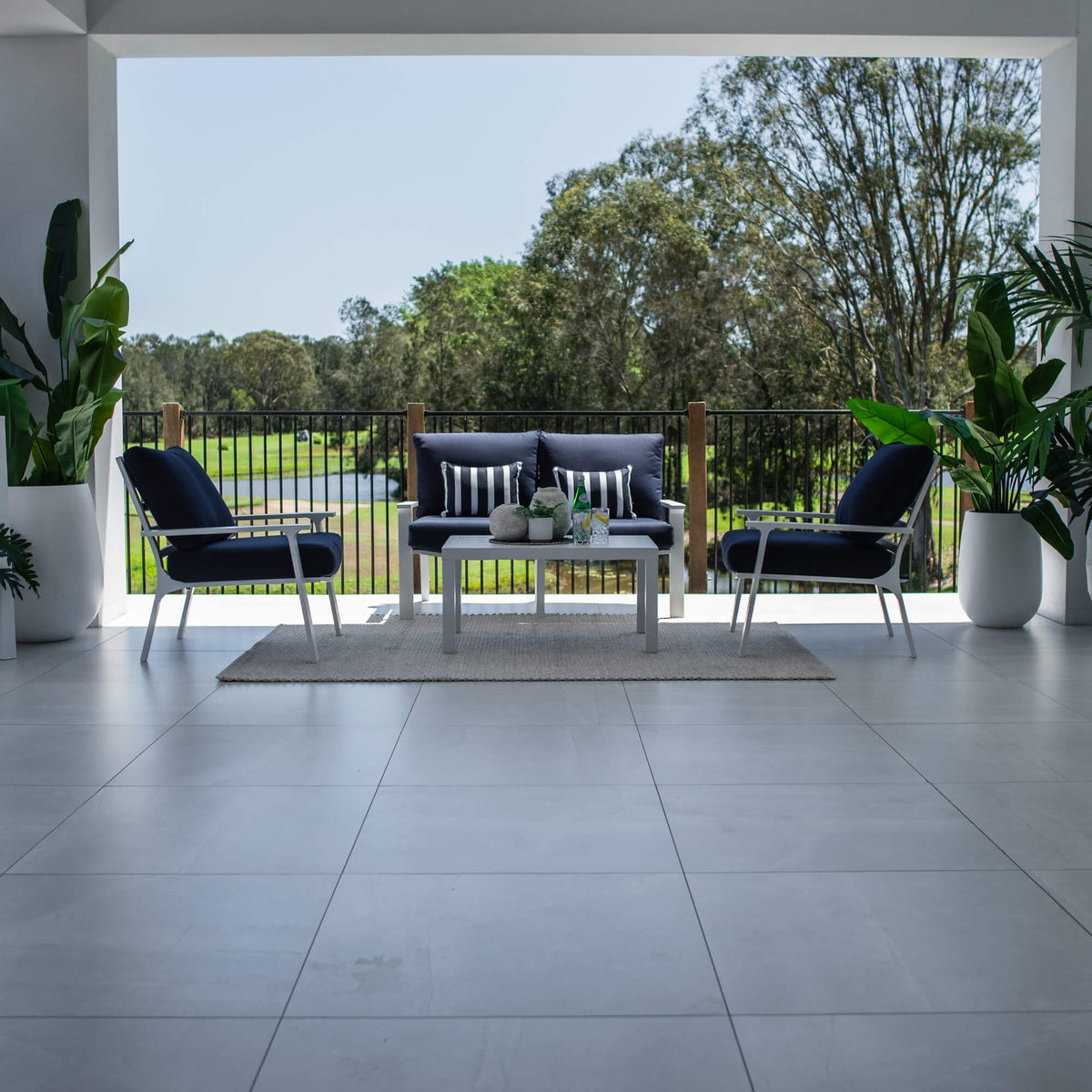 best-outdoor-furniture-Bermuda 2 - 4pce - Outdoor Lounge Setting #color_NAVY