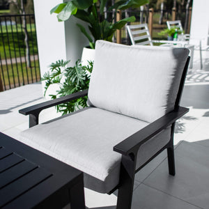 best-outdoor-furniture-Bermuda 2 Low Dining - 4pce - Outdoor Lounge Setting #color_BLACK