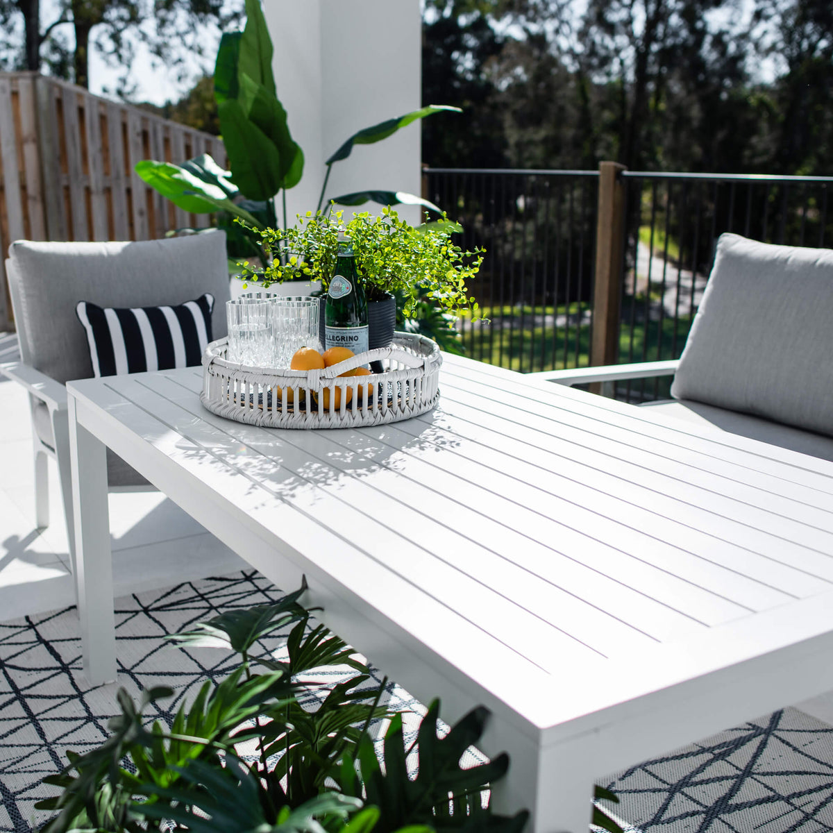 best-outdoor-furniture-Bermuda 2 Low Dining - 4pce - Outdoor Lounge Setting #color_GREY