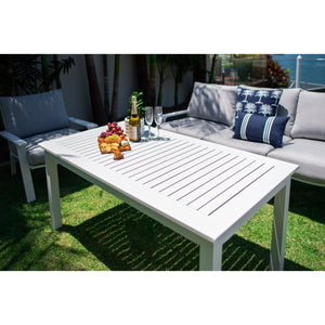 best-outdoor-furniture-Bermuda 3 - 4pce Low Dining Lounge Setting (Sunbrella Fabric)