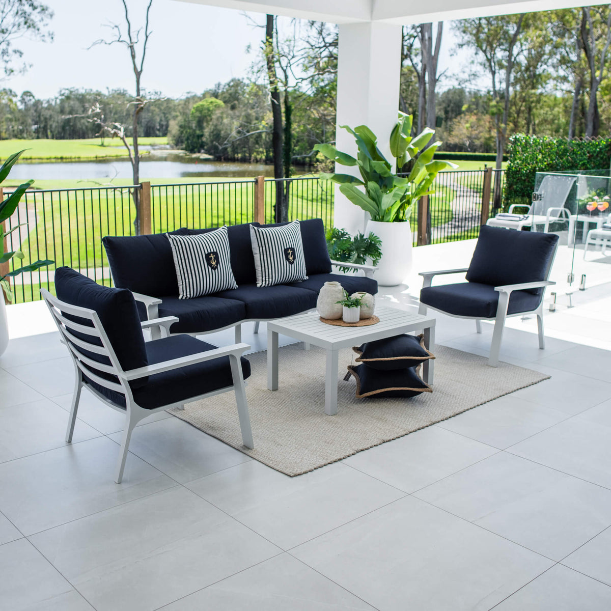 best-outdoor-furniture-Bermuda 3 - 4pce - Outdoor Lounge Setting #color_NAVY