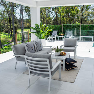 best-outdoor-furniture-Bermuda 3 - 4pce - Outdoor Lounge Setting #color_WHITE