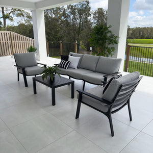 best-outdoor-furniture-Bermuda 3 - 4pce - Outdoor Lounge Setting #color_BLACK