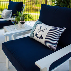 best-outdoor-furniture-Bermuda - 3pce Chat Set White/Navy