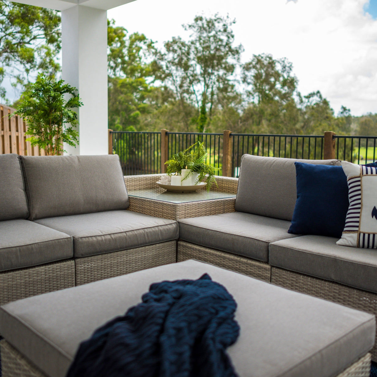 Cuban Modular - 7pce Outdoor Lounge Setting