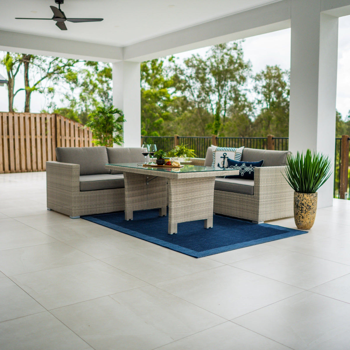 best-outdoor-furniture-Cuban Modular w/LDT - 6pce Outdoor Lounge Setting