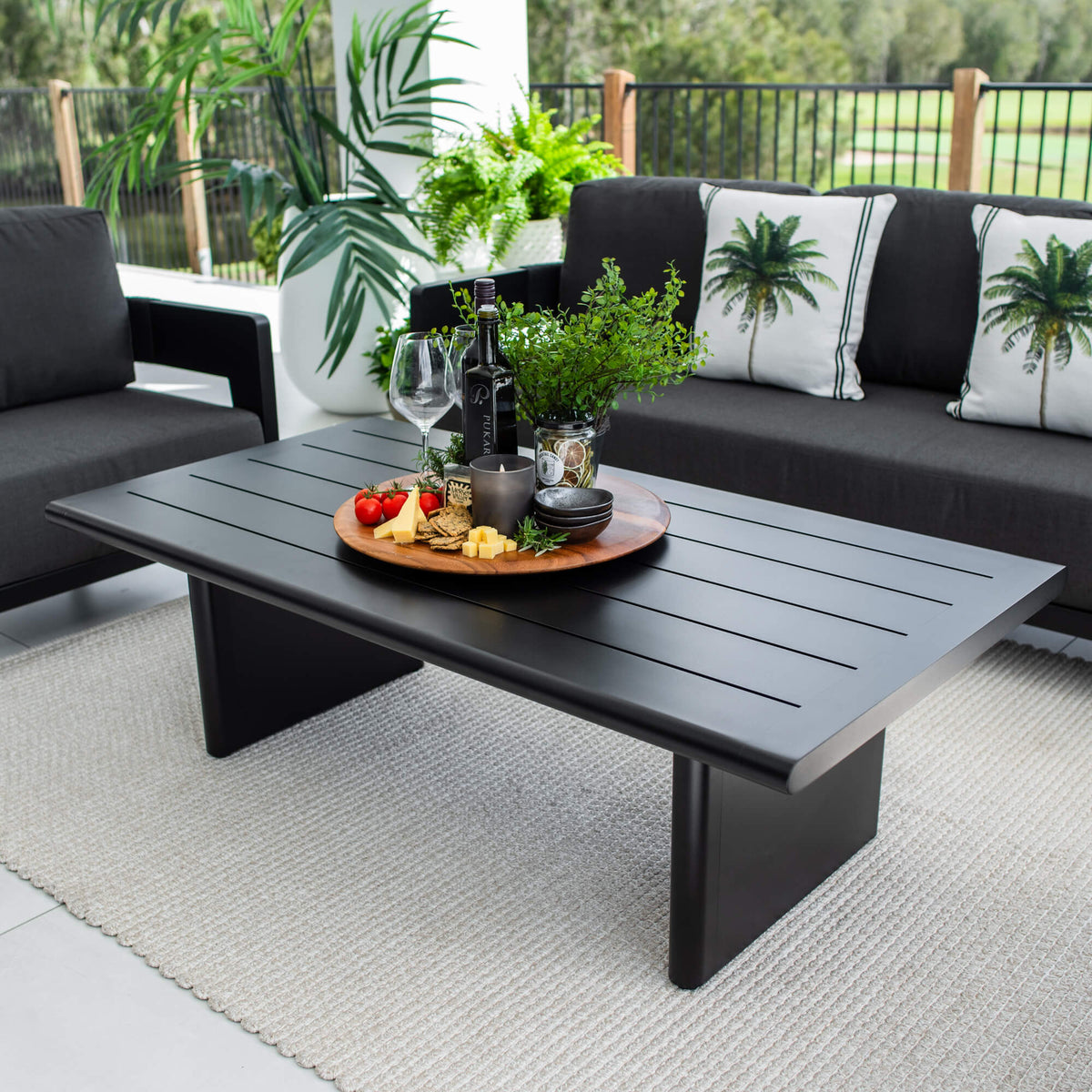 best-outdoor-furniture-Marina 3 - 4pce - Outdoor Lounge Setting #color_BLACK