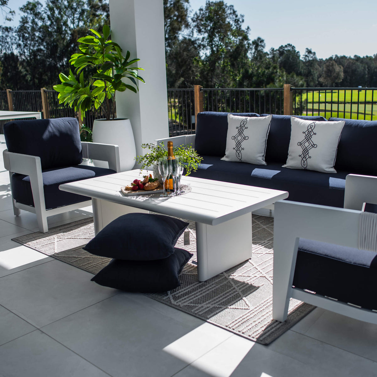 best-outdoor-furniture-Marina 3 - 4pce - Outdoor Lounge Setting #color_WHITE-NAVY
