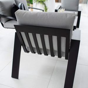 best-outdoor-furniture-Monica - 4pce Outdoor Lounge Setting #color_BLACK