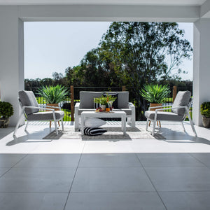 best-outdoor-furniture-Monica - 4pce Outdoor Lounge Setting #color_WHITE