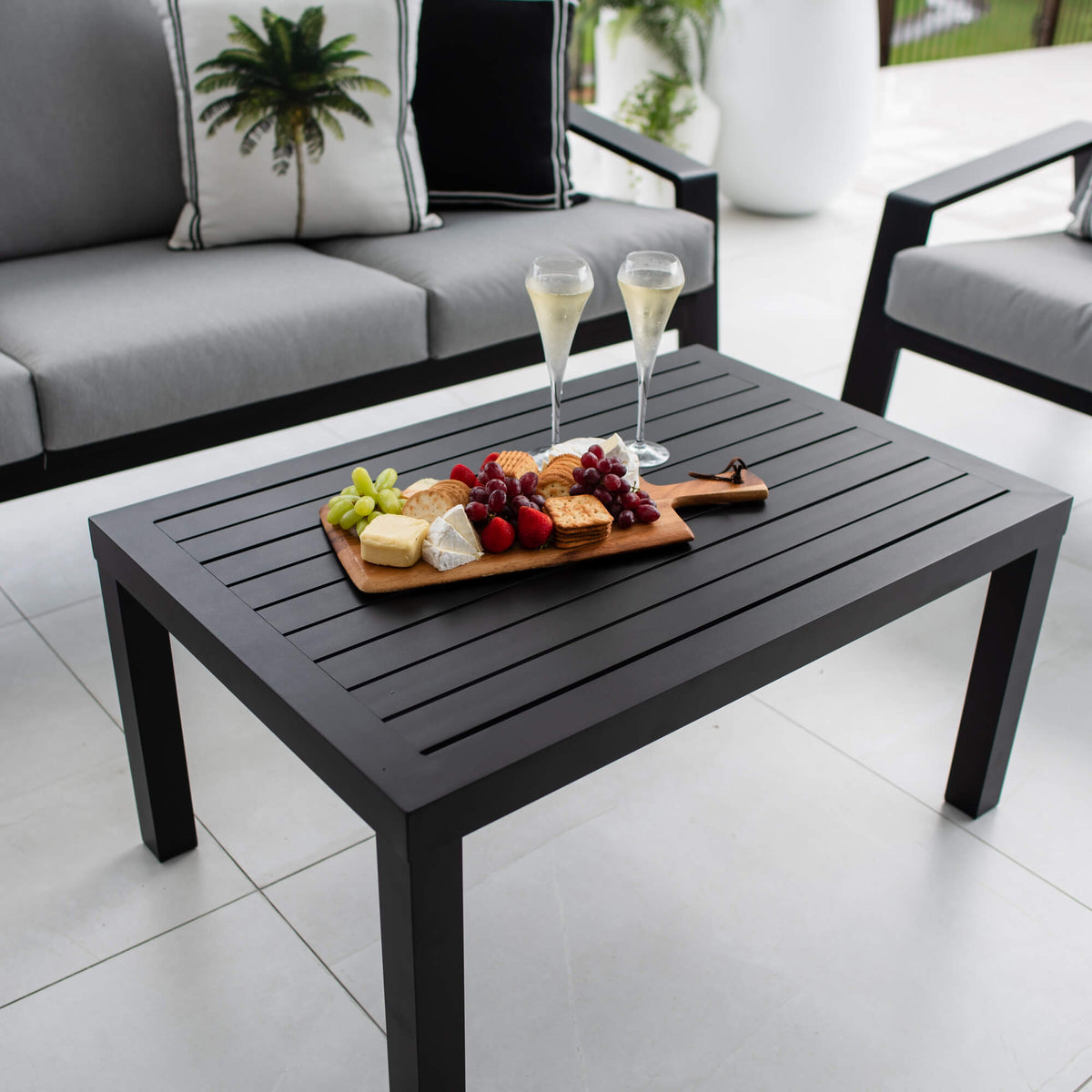 best-outdoor-furniture-Monica 3 - 4pce - Outdoor Lounge Setting #color_BLACK