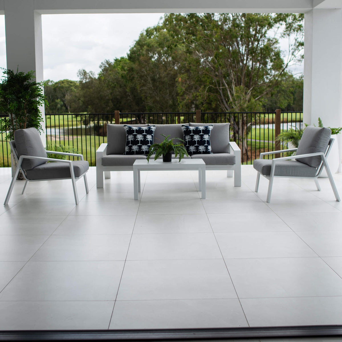 best-outdoor-furniture-Monica 3 - 4pce - Outdoor Lounge Setting #color_WHITE
