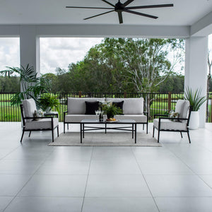 best-outdoor-furniture-Odessa 3 - 4pce - Outdoor Lounge Setting #color_BLACK