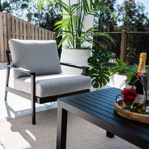 best-outdoor-furniture-Peru Aluminium 2 - 4pce - Outdoor Lounge Setting #color_BLACK