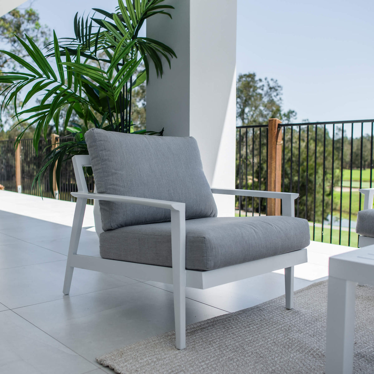 best-outdoor-furniture-Peru Aluminium 3 - 4pce - Outdoor Lounge Setting #color_WHITE