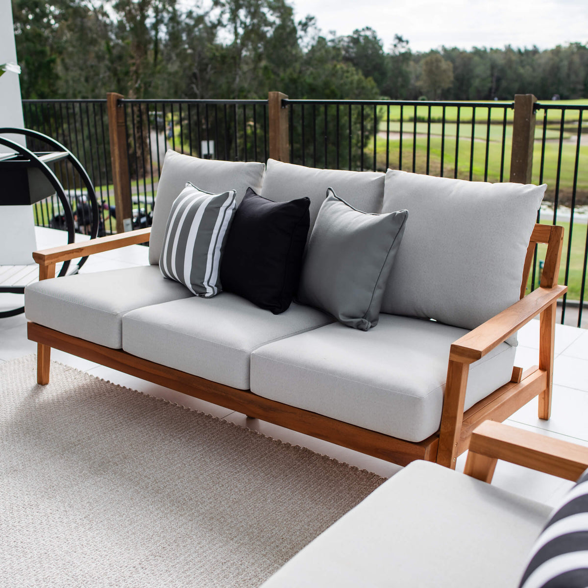 best-outdoor-furniture-Peru Teak 3 - 3pce - Outdoor Lounge Setting #color_TEAK